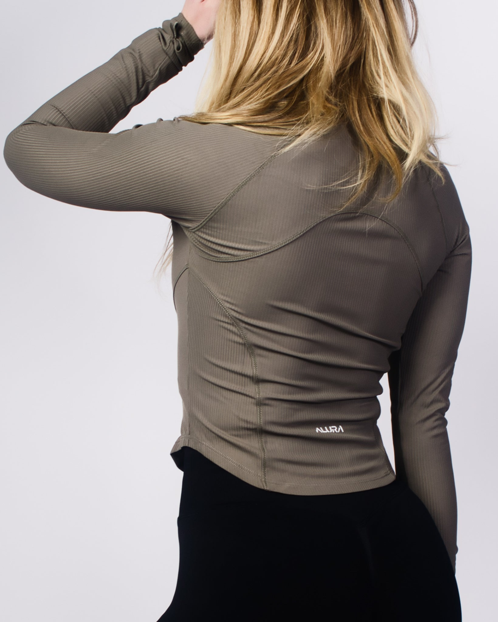 Contour Ribbed Zip