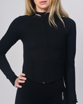 Contour Ribbed Zip