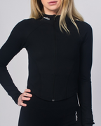 Contour Ribbed Zip