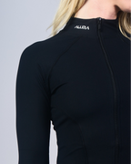 Contour Ribbed Zip